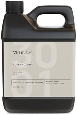 VINEVIDA [32oz] (Our Version of) Coco Chanel #5 Fragrance Oil for Candle Making Scents Soap Making, Perfume Oils Women, Soy Candles, Body Oil, Massage Bath Bombs, Linen Spray, (ARTS-FOBP-DONT-SUE-32)