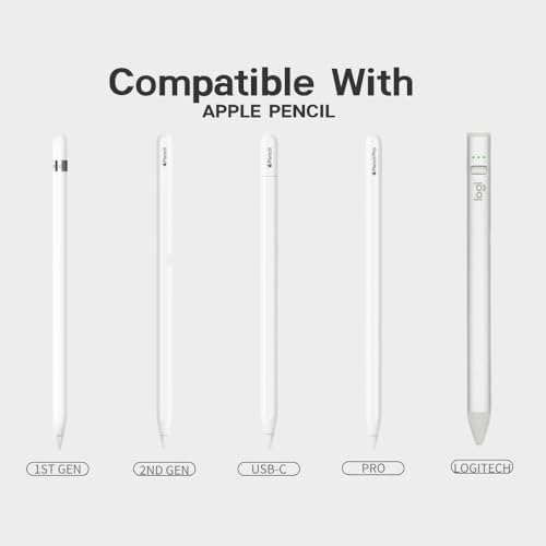 LOVE MEI Replacement Pencil Tips for Apple Pencil 2nd/ 1st Gen/USB-C/Pro