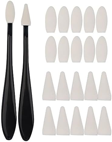 2 Sets 20pcs Sketching and Drawing Tools, Paper Art Blender Mixing Stump Sketch Trimmer Erase Sponge Plastic Sketch Pens for Student Artists Charcoal Sketch Drawing Tools (Black)