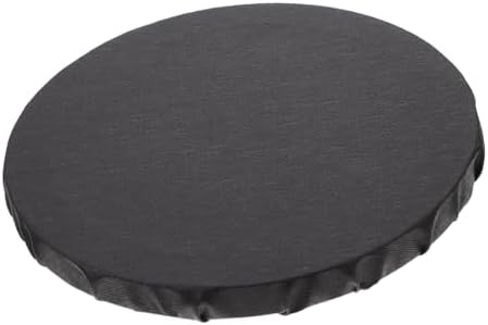 FAVOMOTO Black Round Canvas for Painting - Round Photo Frame, Wooden Wall Hanging Picture Frames Stretched Drawing Boards for Artists Painters DIY Painting