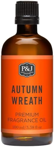 P&J Trading - Autumn Wreath Scented Oil 100ml - Fragrance Oil for Candle Making, Soap Making, Diffuser Oil