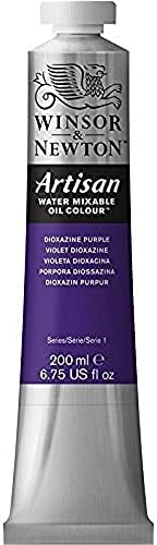Winsor & Newton Artisan Water Mixable Oil Paint, 200ml, Dioxazine Purple