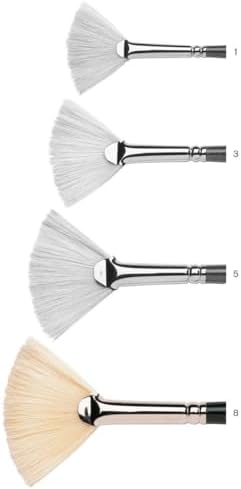 Winsor & Newton Winton Hog Fan Bristle Brush, #8