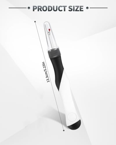 Needle and Thread Seam Ripper, Rippers for Sewing and Thread (Black with White)