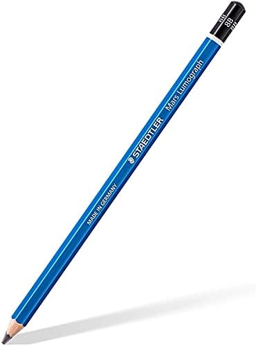 8B Pencil Staedtler Mars Lumograph. 12 Each