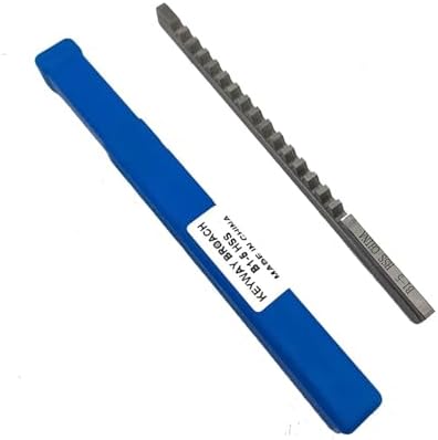 5mm B1 Push-Type Keyway Broach Metric Sized With Shim High Speed Steel Cutting Tool For CNC Machine