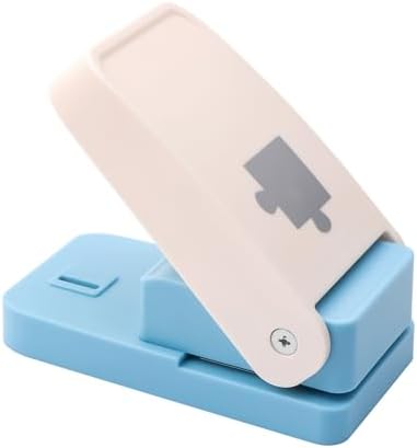 Puzzle Punch, 1 x 1 inch Mini Puzzle Maker, Portable Puzzles Pieces Puching Machine, DIY Jigsaw Puzzles Piece Cutter for Personalized JigsawPuzzle Custom PhotoPuzzle CustomizedPuzzle Making Tool