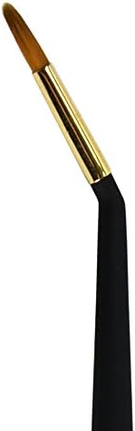 Princeton Mini-Detailer Tight Spot Brush, Synthetic, Short Handle, Size 0, 1 Count