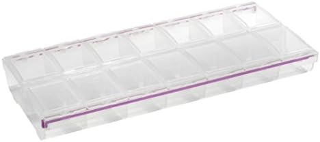 Craft Mates Craft & Sewing Supplies Organizer, 14 Locking Compartments, 3XL