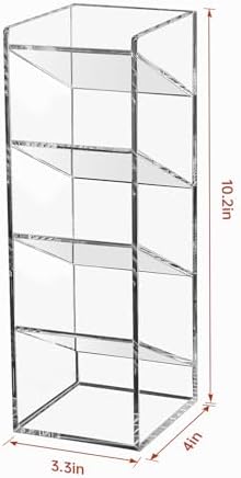 BEYGORM Acrylic Vertical Marker Organizer for 50 Markers, Desk Orgaizer