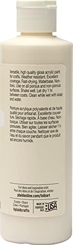 Apple Barrel, Antique White, Acrylic Craft Paint, Gloss Finish, 8 fl oz