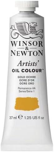 Winsor & Newton Artists' Oil Paint, 37ml Tube, Gold Ochre