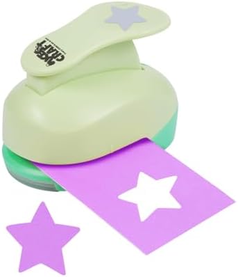 UCEC 2 Inch Star Paper Punch, Handmade Scrapbook Paper Puncher, Star Hole Punch, Lever Punch Scrapbooking Punches Crafting Designs for Office Supplies, Card Making, DIY Albums Photos