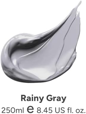 JusArt Gray Acrylic Paint,Rainy Gray Paint Tubes（250ml /8.45 oz