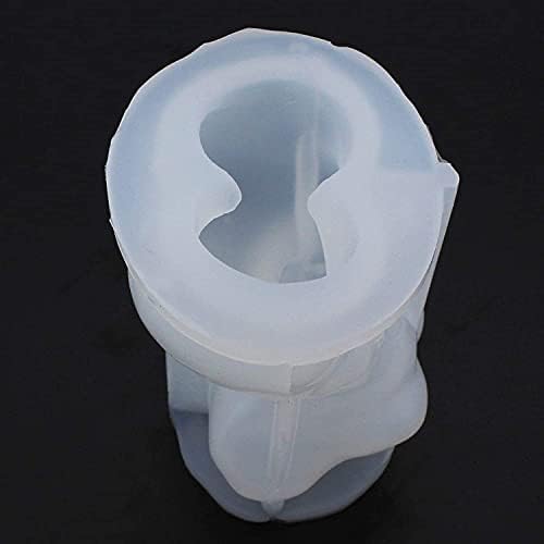 Silicone Human Body Mold, Resin Candles Molds, Homemade 3D Mould for Making DIY Soap,Candle, Chocolate, Plaster, Art Craf (Woman)