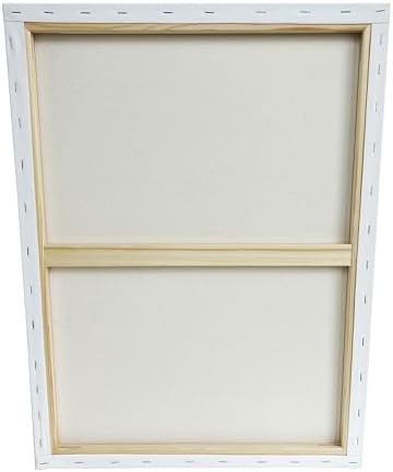 Artist's Loft 3 Count (12 Total) 18” x 24” Super Value Canvas Necessities - Acid Free Cotton Canvas for Paint, Acrylic, & Oils - Bulk 4 Pack