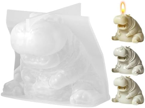 Hippo Silicone Mold Figurine Mould