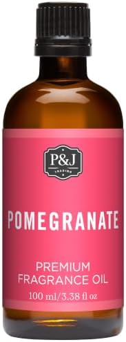 P&J Trading Fragrance Oil | Pomegranate Oil 100ml - Candle Scents for Candle Making, Freshie Scents, Soap Making Supplies, Diffuser Oil Scents