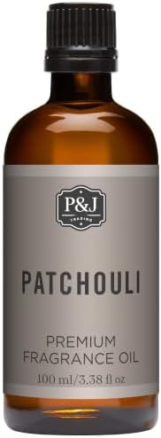 P&J Trading Fragrance Oil | Patchouli Oil 100ml - Candle Scents for Candle Making, Freshie Scents, Soap Making Supplies, Diffuser Oil Scents