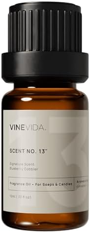 VINEVIDA [0.33oz] Scent No.13 Fragrance Oil for Candle Making - Made in USA Natural Candle Scents - Fragrance Oil for Soap Making