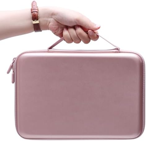 LTGEM Tablet Case for Wacom Intuos Small Graphics Drawing Tablet fits Model # CTL4100 or XPPen Graphics Tablet fits Model # StarG640 (Rose Gold)