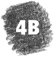 STAEDTLER Mars Lumograph 4B Graphite Art Drawing Pencil, 6 Pencils | for Sketching and Shading, Break-Resistant Premium Woodcase Drawing Pencils, 6-Piece Set