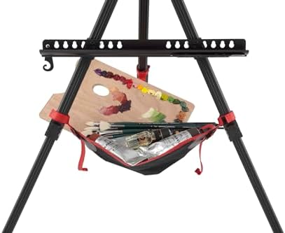 Soho Urban Artist Stone Bag For Tripod or Easel - Weigh Down & Stabilize or Store Supplies - PVC Coated, Easy Clean - Plein Air Painting, Photography Accessory