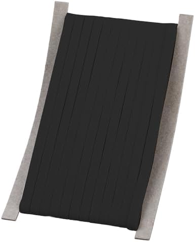 Airisoer Elastic Bands for Sewing 1/4 Inch x 12 Yards, Black