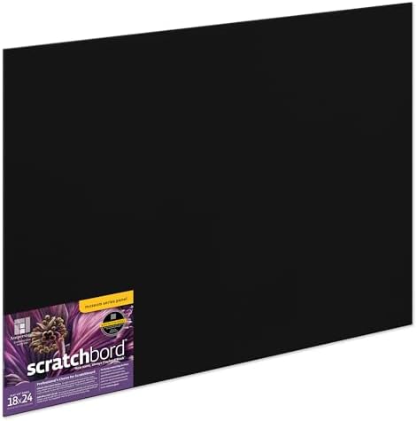 Ampersand Museum Series Scratchbord, 1/8 Inch Depth, 18X24 Inch (CBB18)