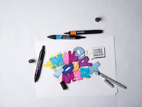 Winsor & Newton ProMarker Set, 25+1pcs. Wallet, Modern Lettering