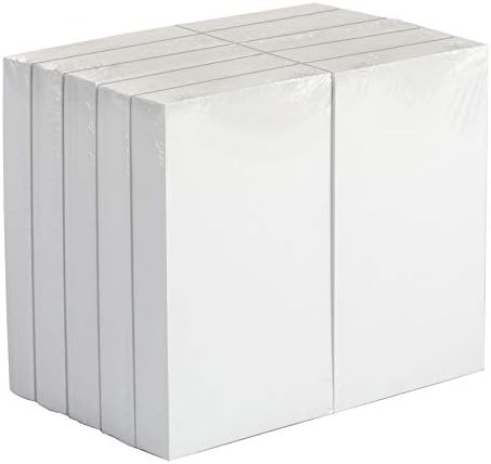 Amazon Basics Blank Index Cards for Studying and Note Taking, White, 3" x 5", 1000 Count (10 Pack of 100), 7.5 pt. Paper Weight