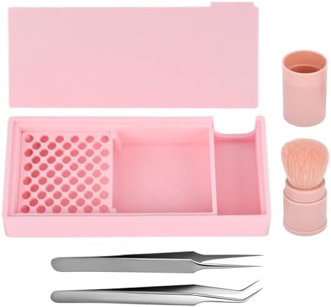 Cornstarch Tapper Box for Polymer Clay – Powder Container with Tapper, Essential Polymer Clay Tool for Earring Making & Craft Projects
