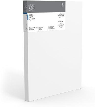 Winsor & Newton Professional Cotton Canvas, 18" x 24" Deep Edge