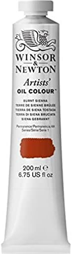Winsor & Newton Artists' Oil Paint, 200ml Tube, Burnt Sienna