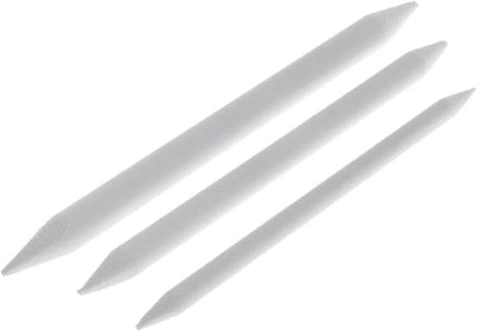 3 Sizes Blending Smudge Stump Stick Art Drawing Tools Deft Art Pencils, Drawing Pencils Sketch White Pens for Artists Students Beginner for Student Artist Charcoal Sketch Drawing Tools