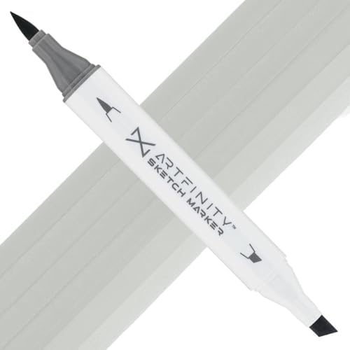 Artfinity Sketch Markers - Ocean Mist G9-2, Vibrant, Professional, Dye-Based Alcohol Markers for Artists, Drawing, Travel, & More