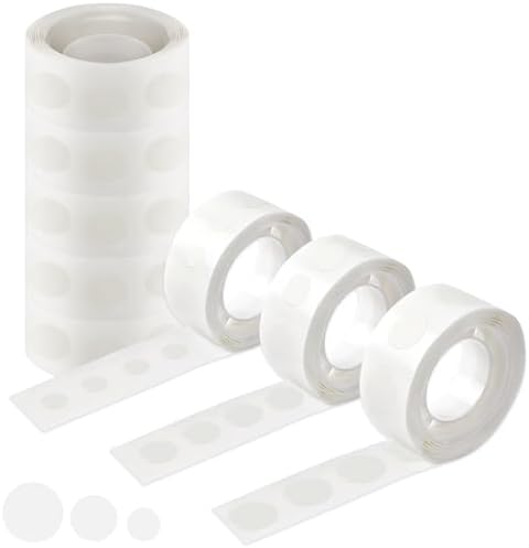 UPINS 800Pcs Glue Points Dots Removable Balloon Glue Adhesive Dots