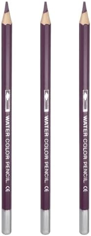 PATIKIL Watercolor Pencils Coloring Drawing Pencils Set Purple Jam 3 Pcs