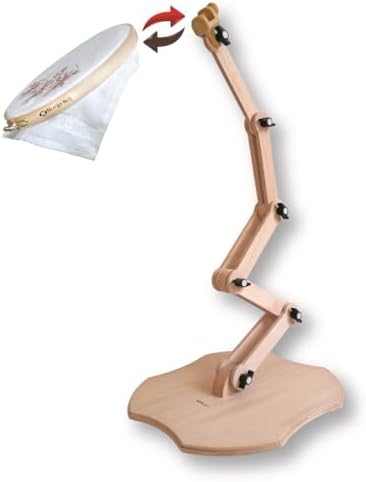 Nurge Large Legged Embroidery Seat Stand with Classic Head 38 Inch Height