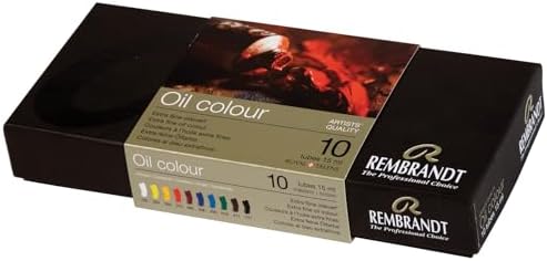 Rembrandt Oil Colour 10x15ml Tube Basic Paint Set