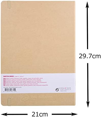 Talens Japan T9314-433M 452280 Art Creation Sketchbook, Drawing Notebook, 8.3 x 11.8 inches (21 x 30 cm), Craft Paper
