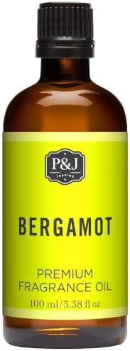 P&J Trading Fragrance | Bergamot Oil 100ml - Candle Scents for Candle Making, Freshie Scent, Soap Making Supplies, Diffuser Oil Scents