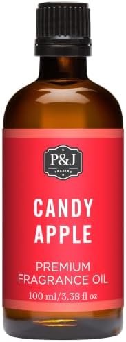 P&J Trading - Candy Apple Scented Oil 100ml - Fragrance Oil for Candle Making, Soap Making, Diffuser Oil