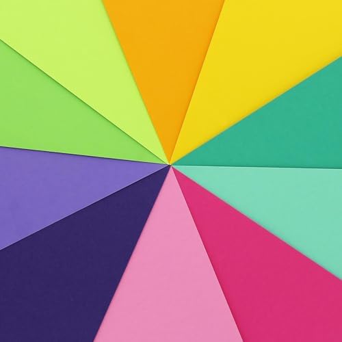 Accent Design Paper Accents Variety Pack, Rainbow Cardstock, Candy Duo, 12x12 Inch, 20 Pack, 65lb Coordinated Color Cardstock, Scrapbooking, Card Making, and Crafts