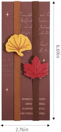 2PCS Vintage Elastic Leather Bookmark for Women, Elastic Bands Leather Book Marks, PU Bookmarks Planner Accessories, for Book Lover, Reader, Notebooks，Hardcover Journals, Planners, Binders