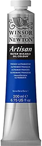 Winsor & Newton Artisan Water Mixable Oil Paint, 200ml, French Ultramarine