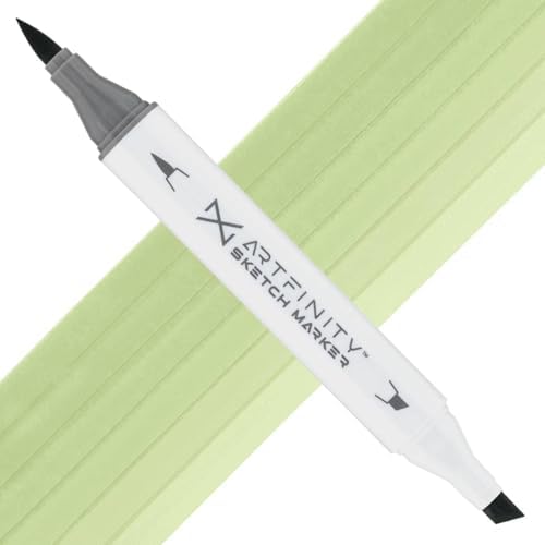Artfinity Sketch Markers - Sea Green G7-3, Vibrant, Professional, Dye-Based Alcohol Markers for Artists, Drawing, Travel, & More