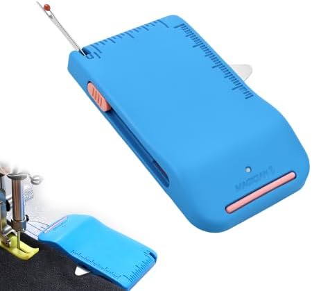 Magnetic Sewing Machine Sleeve Tool Seam Guide with Seam Ripper Ruler Scale