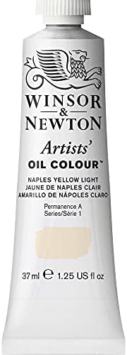 Winsor & Newton Artists' Oil Paint, 37ml Tube, Naples Yellow Light