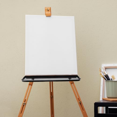 SHINEOFI Plastic Detachable Easel Tray Shelf Replacement Sketch Rack Storage Removable Portable Artists Storage Platform Painting Easel Stand for Art Easels